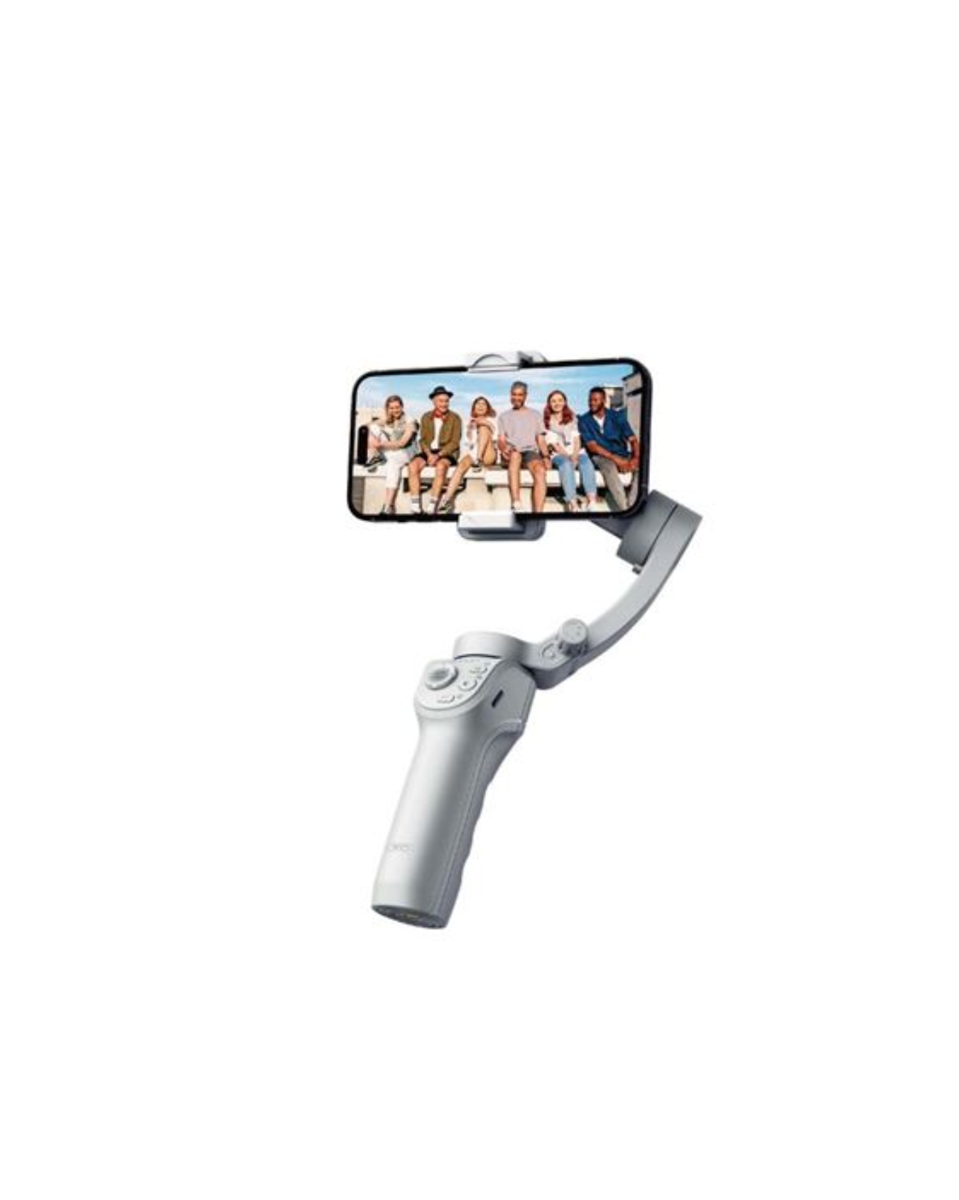 XO XOSS17 Estabilizador para Smartphone – Gimbal 3 Eixos, Rotação 330º, Controlo de Câmara (Branco)