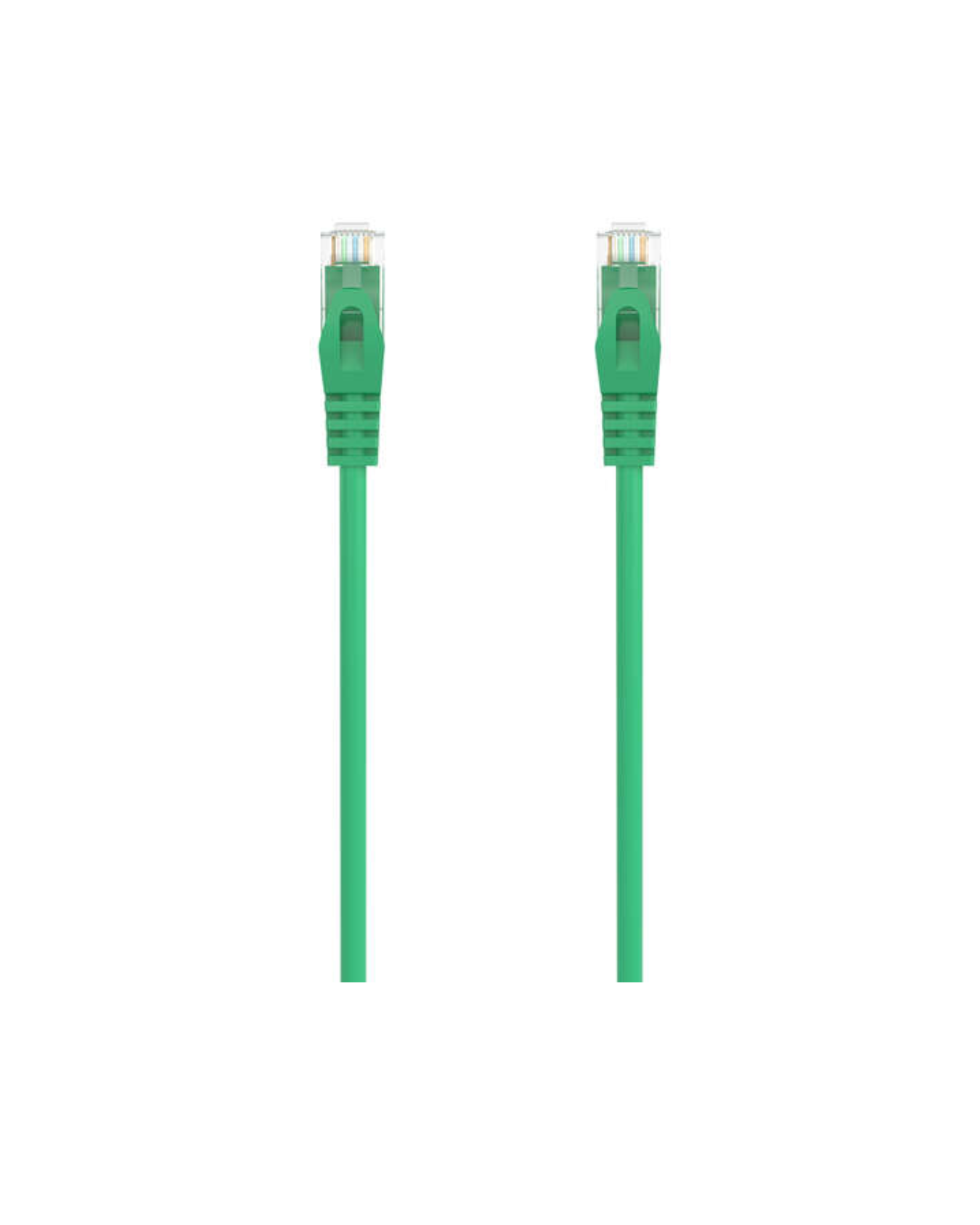 Cabo de Rede CAT.6A UTP 30cm – 100% Cobre – Verde