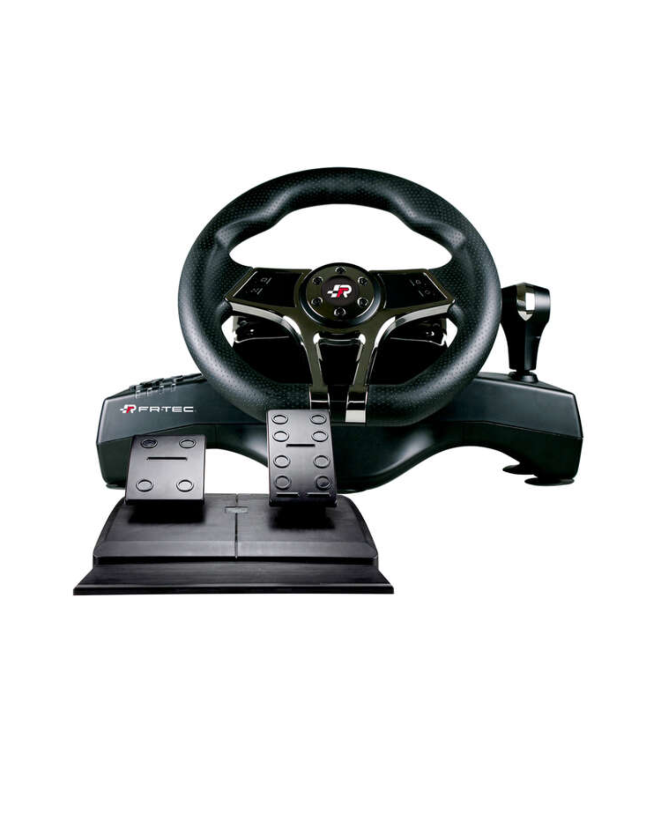 FR·TEC Hurricane Wheel MKII – Volante de Corrida com Pedais, Levas e Vibração