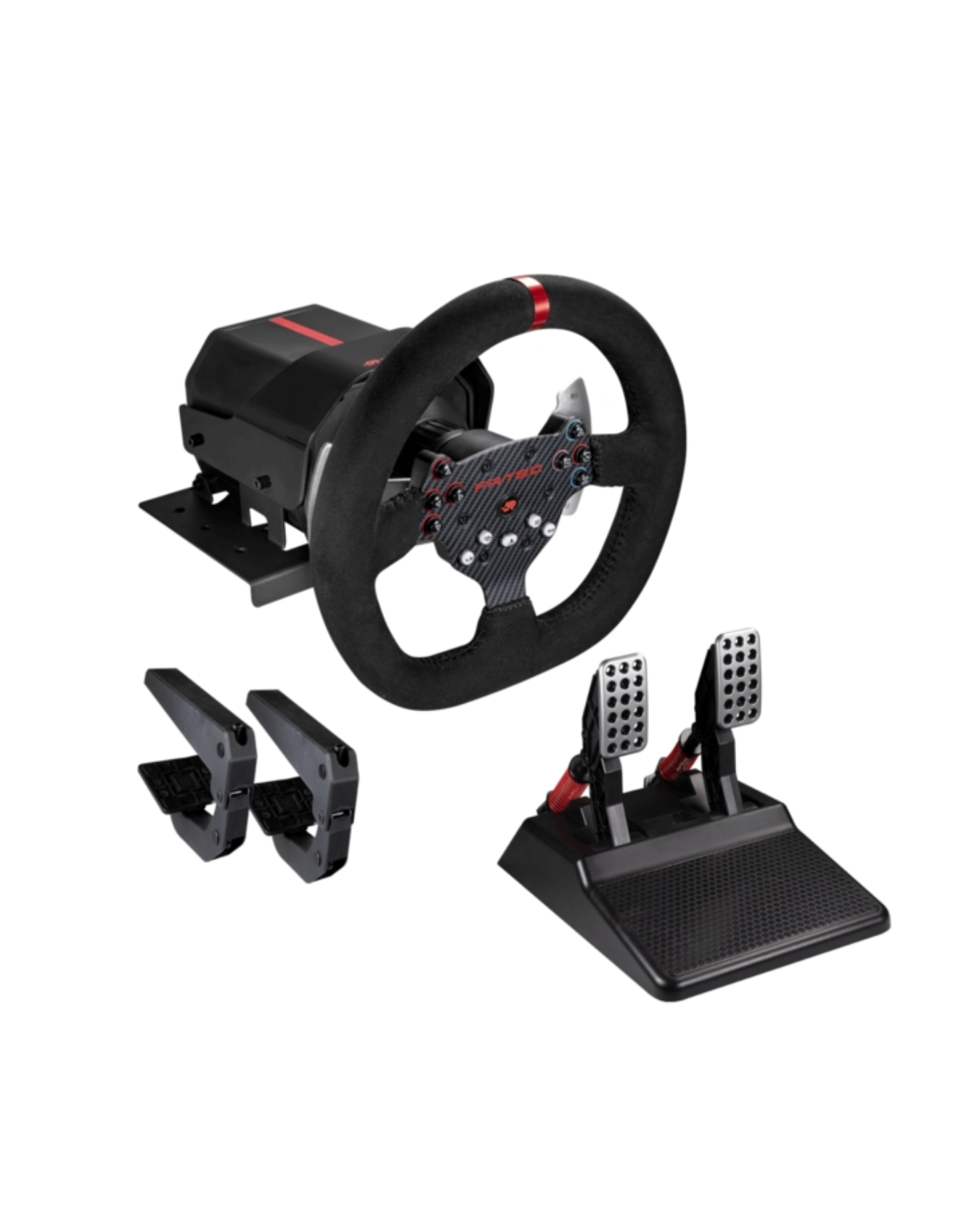 FR·TEC FR FORCE Racing Wheel – Volante de Corrida com Force Feedback e Pedais Reguláveis