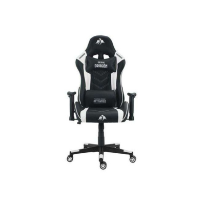 Cadeira Gaming Cromad com Reclinagem 180º, Apoio Lombar e Cervical – Pele Sintética Premium