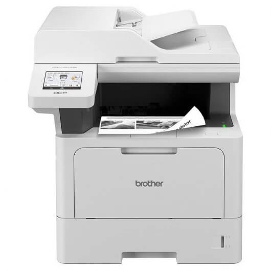 Impressora Multifunções Laser Monocromática Duplex Brother MFC-L5710DN - Fax 48 ppm