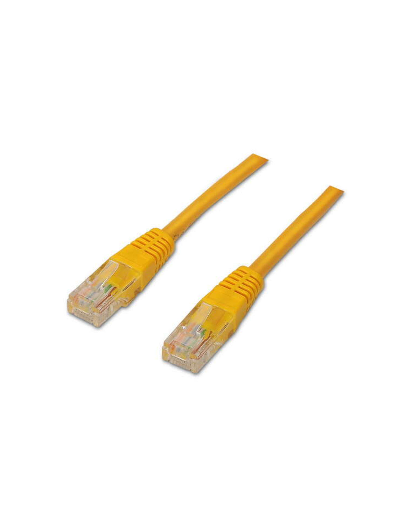 Cabo de Rede AISENS CAT.6 UTP 1m – 100% Cobre – Amarelo