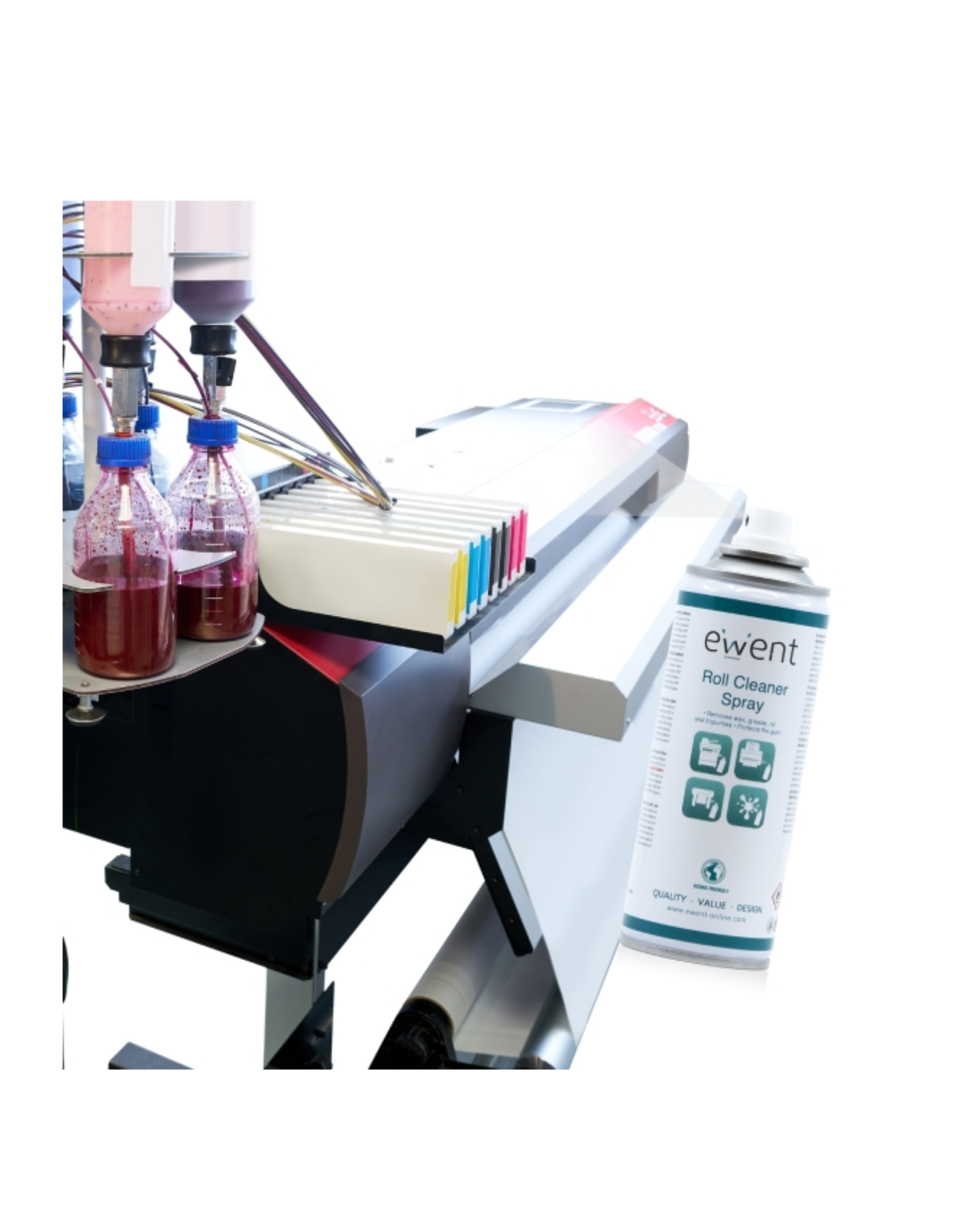 Ewent EW5617 Spray de Limpeza para Rolos de Borracha – Fotocopiadoras, Impressoras e Fax