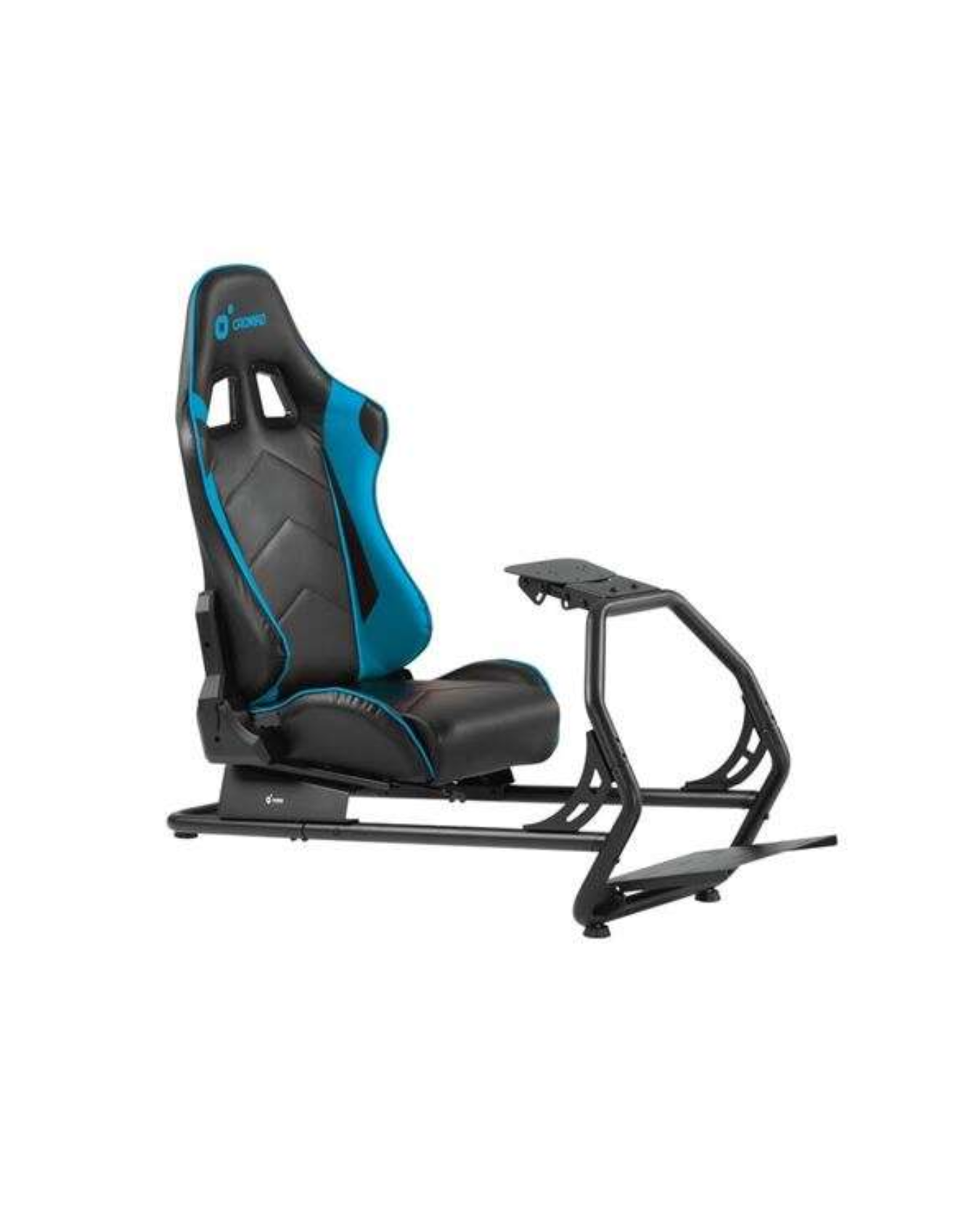 Cromad Racing Simulator Seat – Assento de Simulação de Corrida Ajustável em Fibra de Vidro com Estrutura Metálica Reforçada