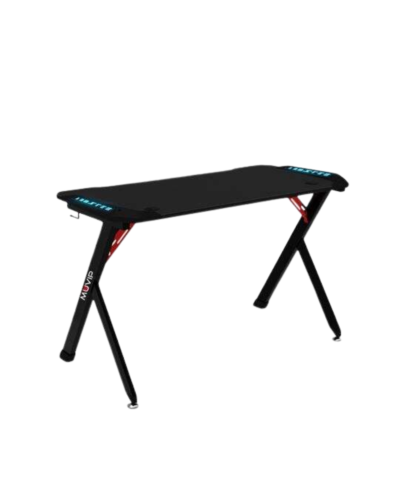Muvip PRO1200 Mesa Gaming Fibra de Carbono com Luz RGB (120 × 60 cm)