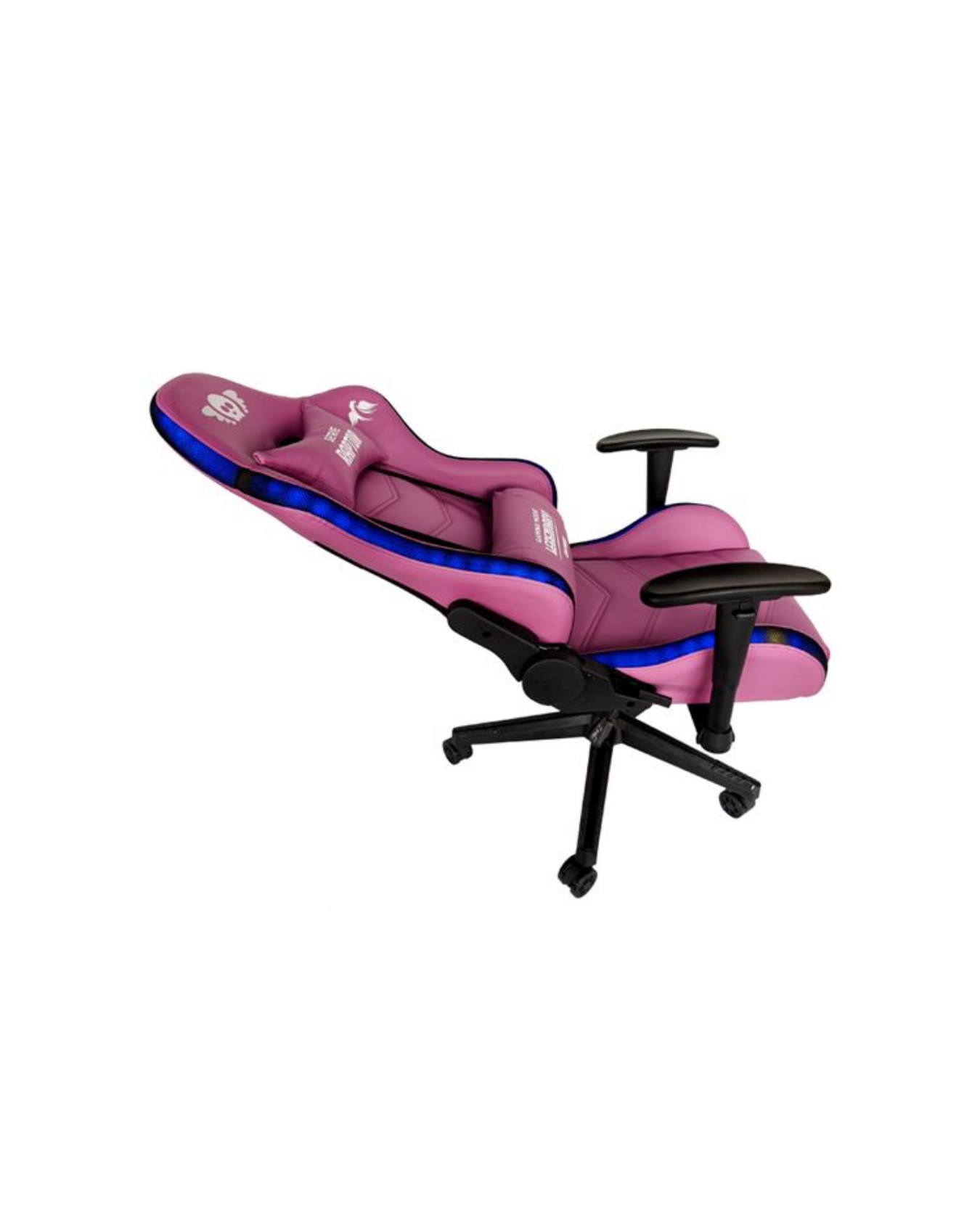 Cromad RGB Série Raptor Legendary – Cadeira Gaming Reclinável 180º com Iluminação RGB e Apoio Lombar/Cervical