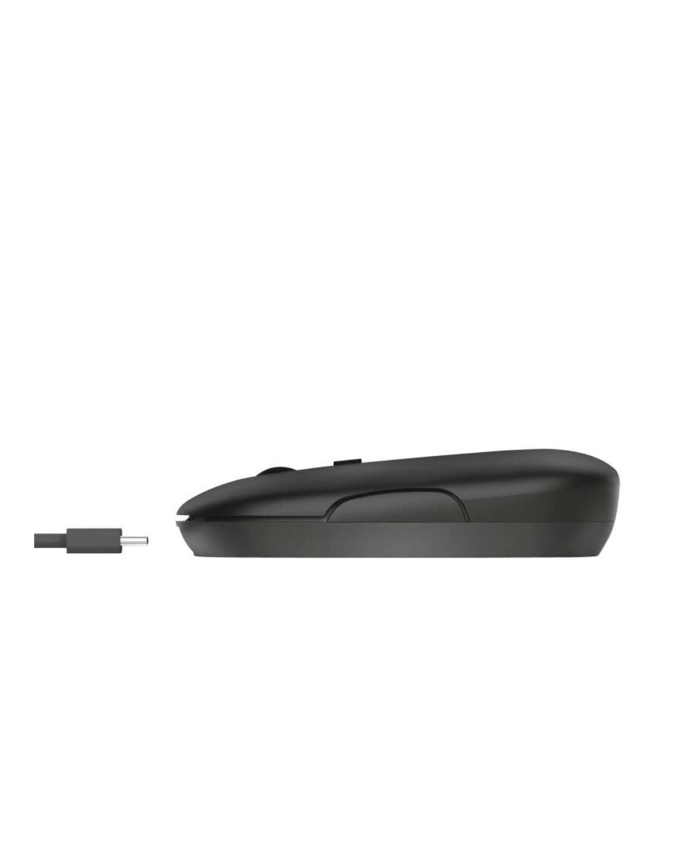 Trust Puck Rato Sem Fios Recargável – Ultra Fino e Silencioso (Preto)