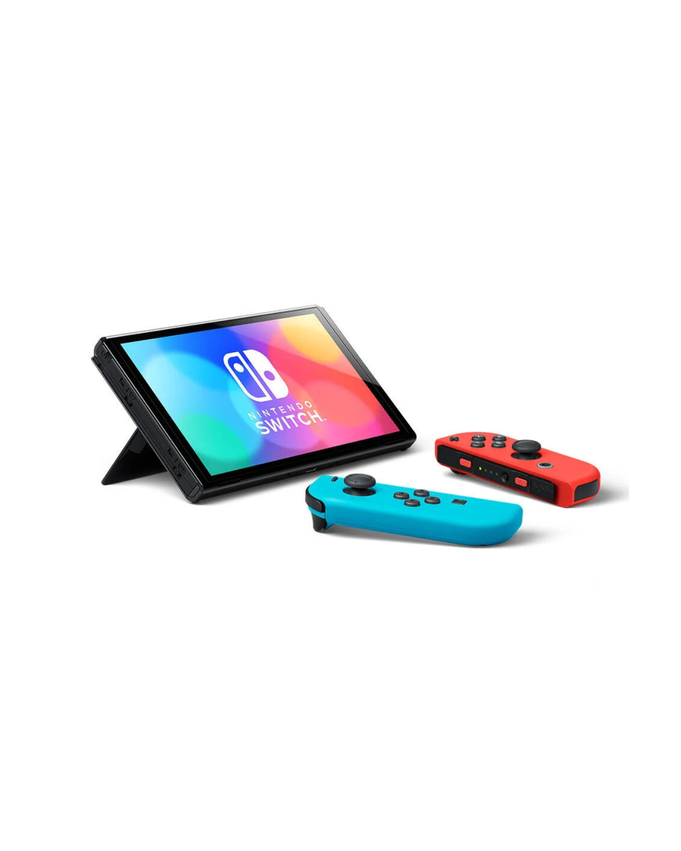 Nintendo Switch OLED Console Neon Red / Blue