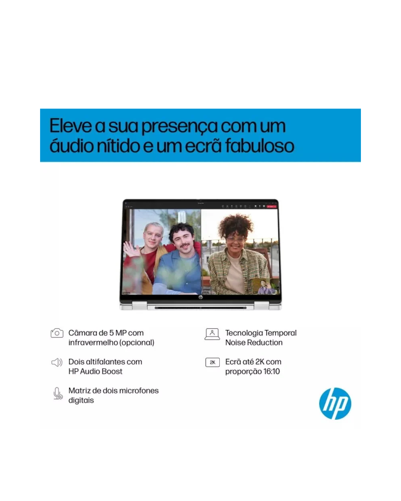 HP OmniBook 5 Flip 14-fp0000np — i7-150U / 16GB / 1TB SSD / 14" Tátil (PT)