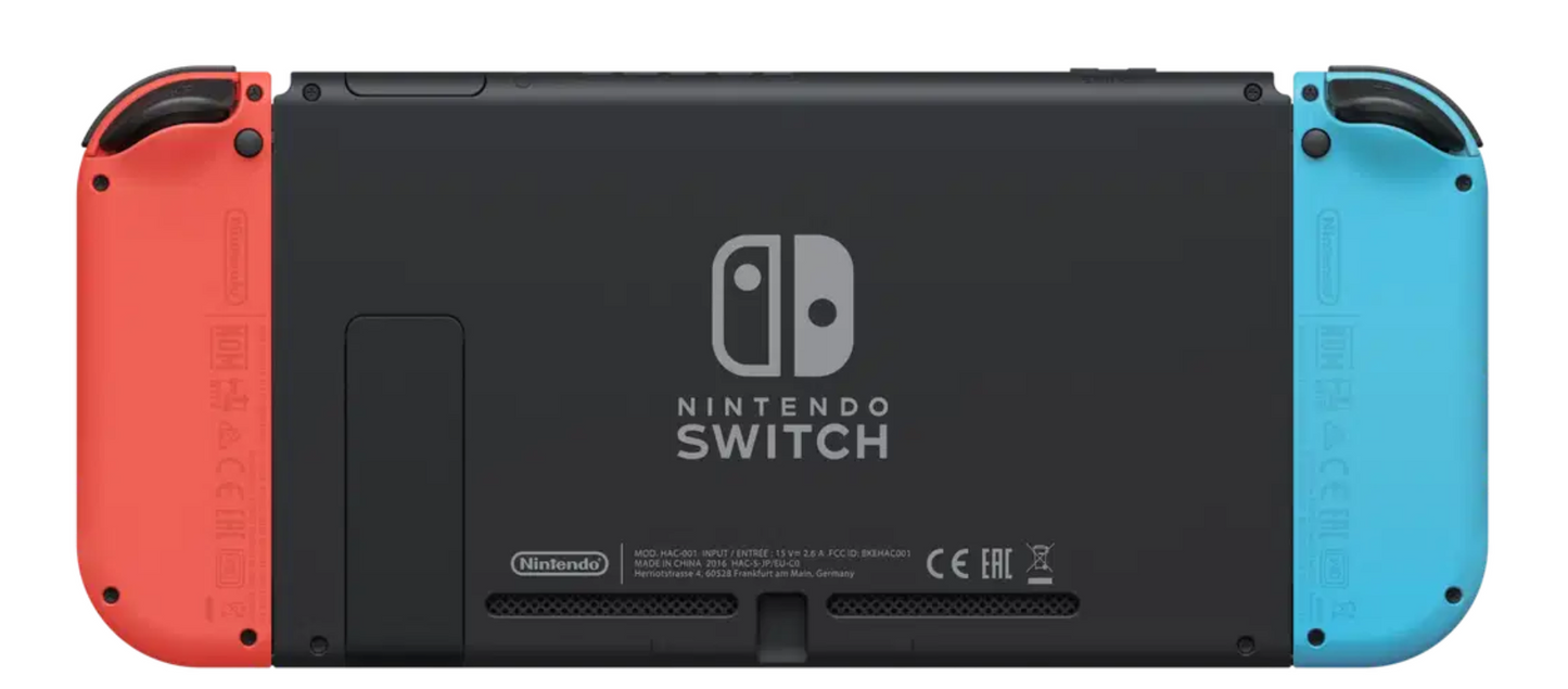 Nintendo Switch V2 Neon Red / Blue