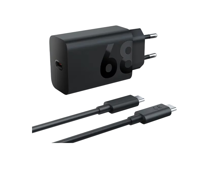 Lenovo 68W USB-C Adapter com Cabo - Preto