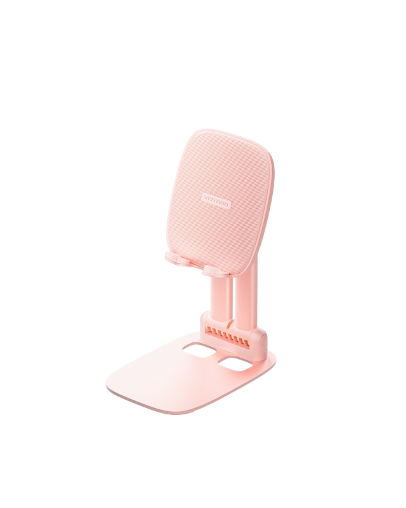 Suporte Ajustável de Mesa p/ Telefone e Tablet – Liga de Alumínio, Altura Regulável, Visualização 350° (Universal)