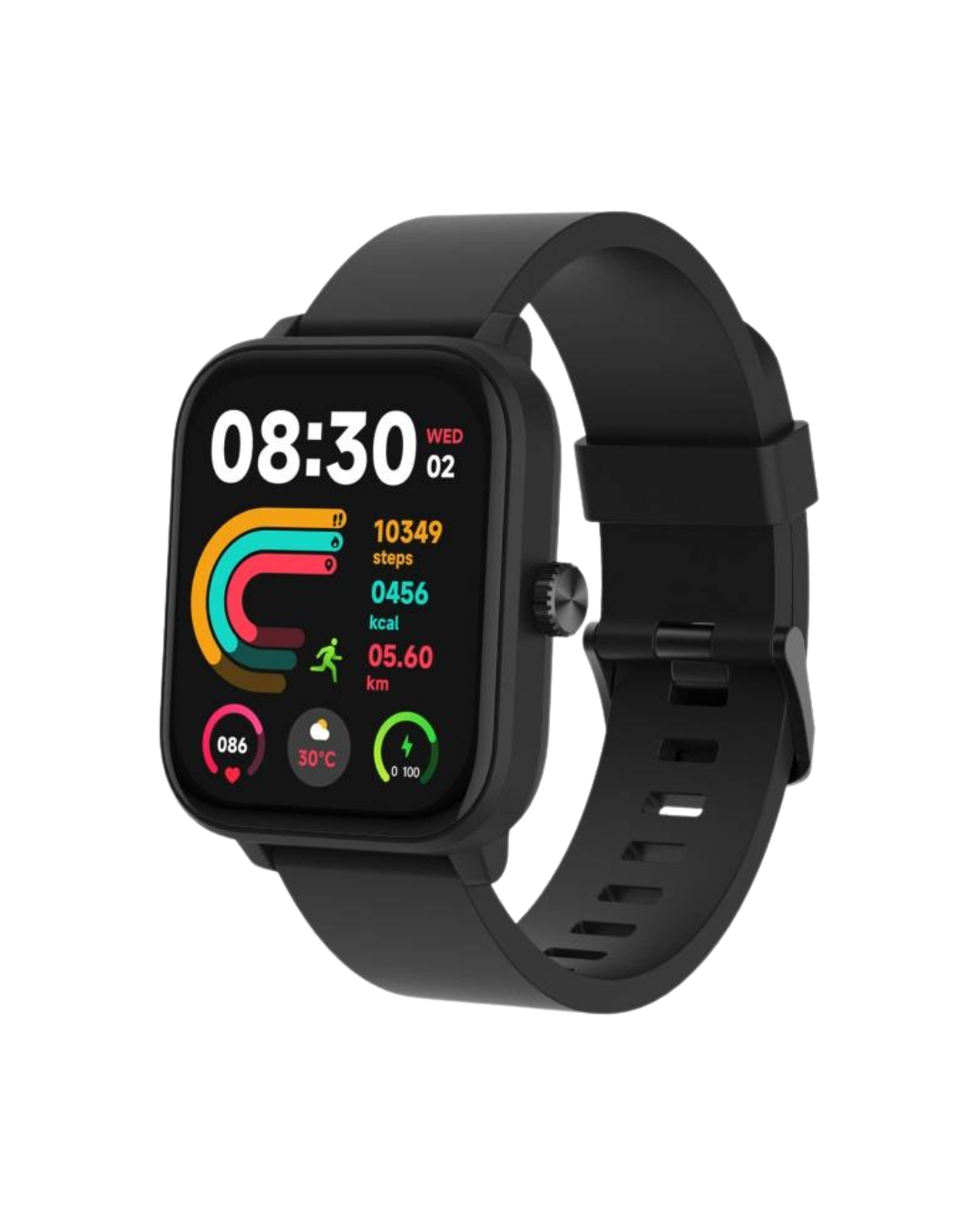 Smartwatch Maxcom Ecowatch 4 1.85" Black