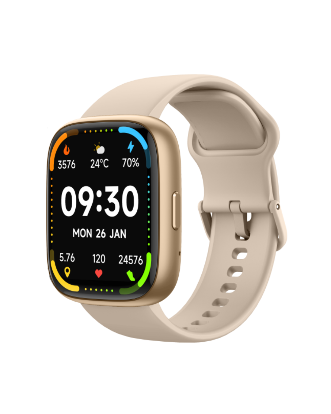 Smartwatch Maxcom Ecowatch 6 Gold