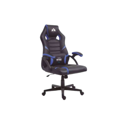 Cadeira Gaming Cromad com Apoio Lombar – Pele Sintética e Altura Regulável