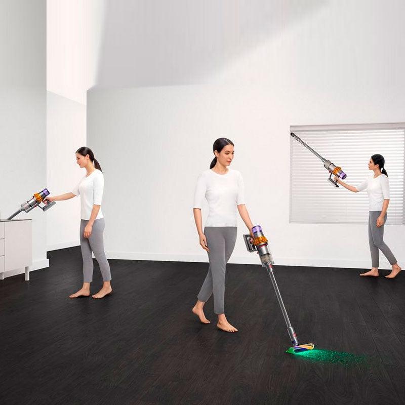 Dyson Vacuum Cleaner V15 Detect Fluffy - Blue/Nickel - Bee Store