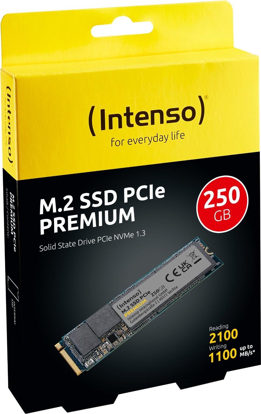 Disco SSD M.2 Intenso Premium Pcie 250Gb