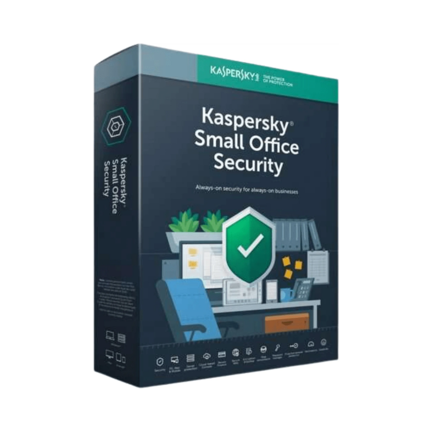 Kaspersky Small Office Security – 10 Licenças – 1 Ano - Bee Store