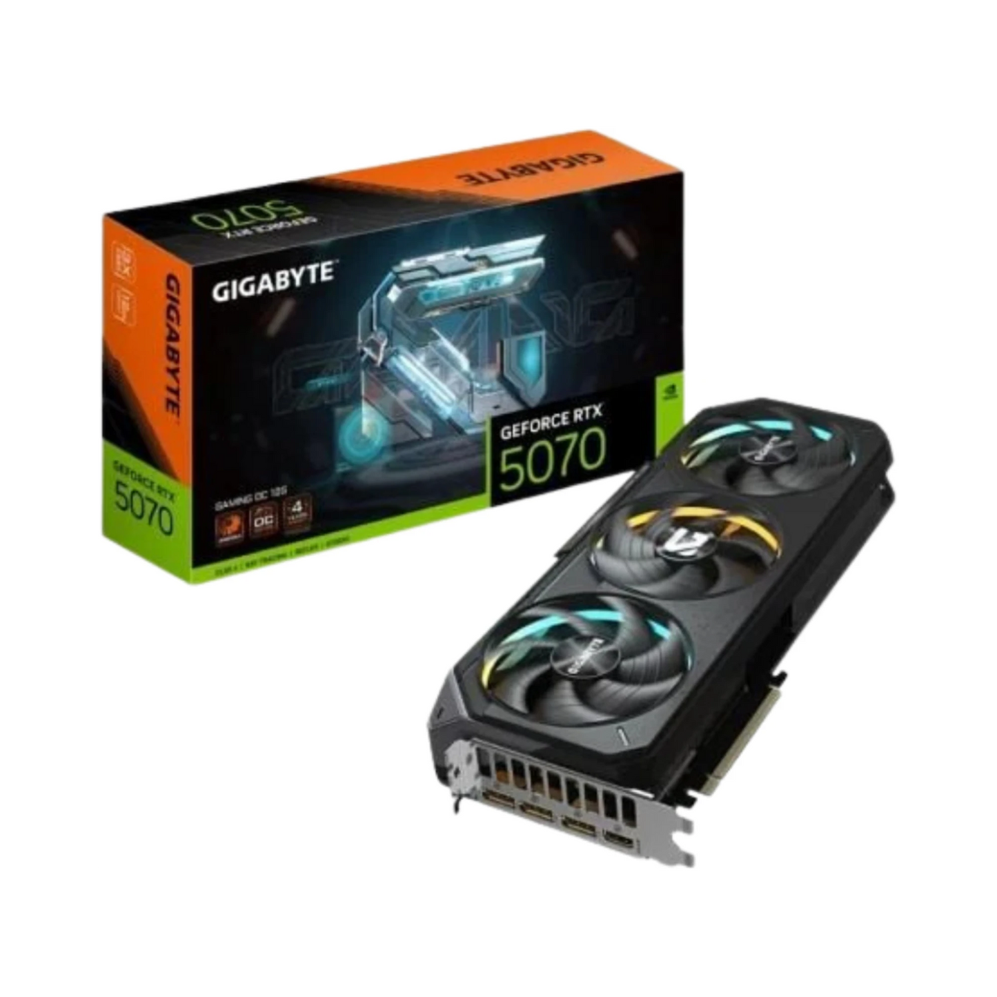 GIGABYTE GeForce RTX 5070 Gaming OC 12GB GDDR7