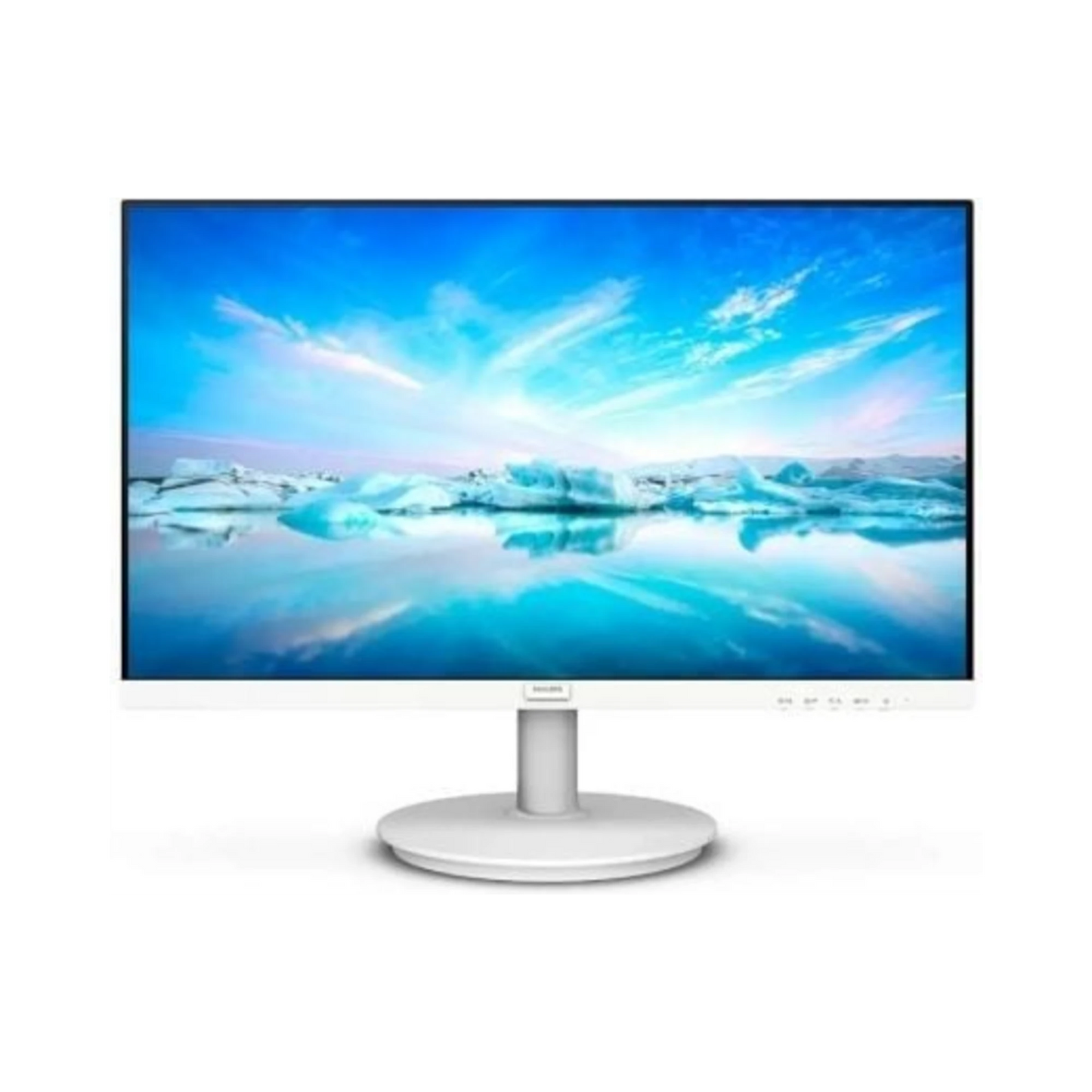 Philips V - Line 271V8AW Monitor 27" Full HD IPS 75Hz Branco — Imagem Nítida para Trabalho e Lazer - Bee Store