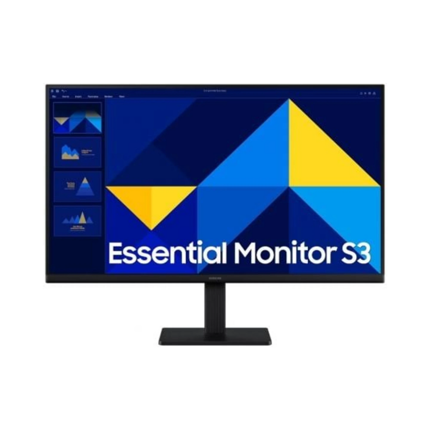 Samsung Essential S3 S27D300GAU 27" Full HD IPS 100Hz — O Monitor Plano Samsung para o Dia a Dia - Bee Store