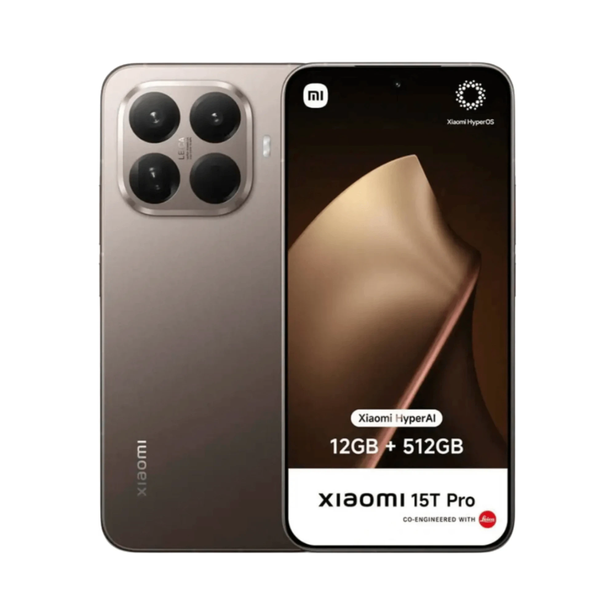 Xiaomi 15T Pro 5G Dual Sim 12GB RAM 512GB - Gold - Bee Store