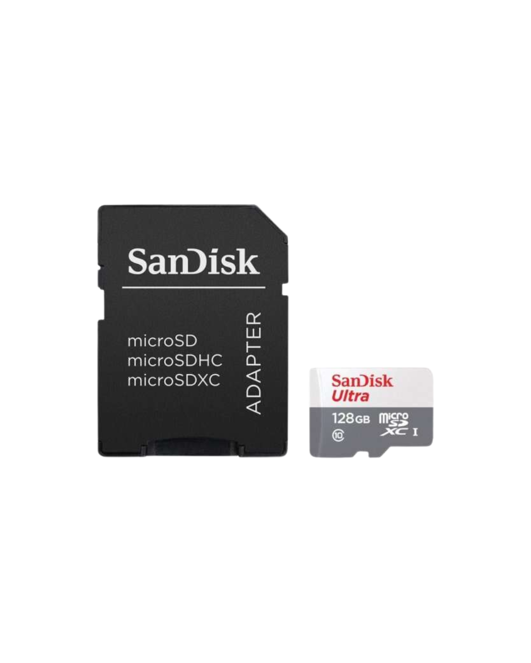 Cartão de memória Sandisk Ultra Micro SDXC - 128GB UHS-I U1 Classe 10 100MB/s + Adaptador SD