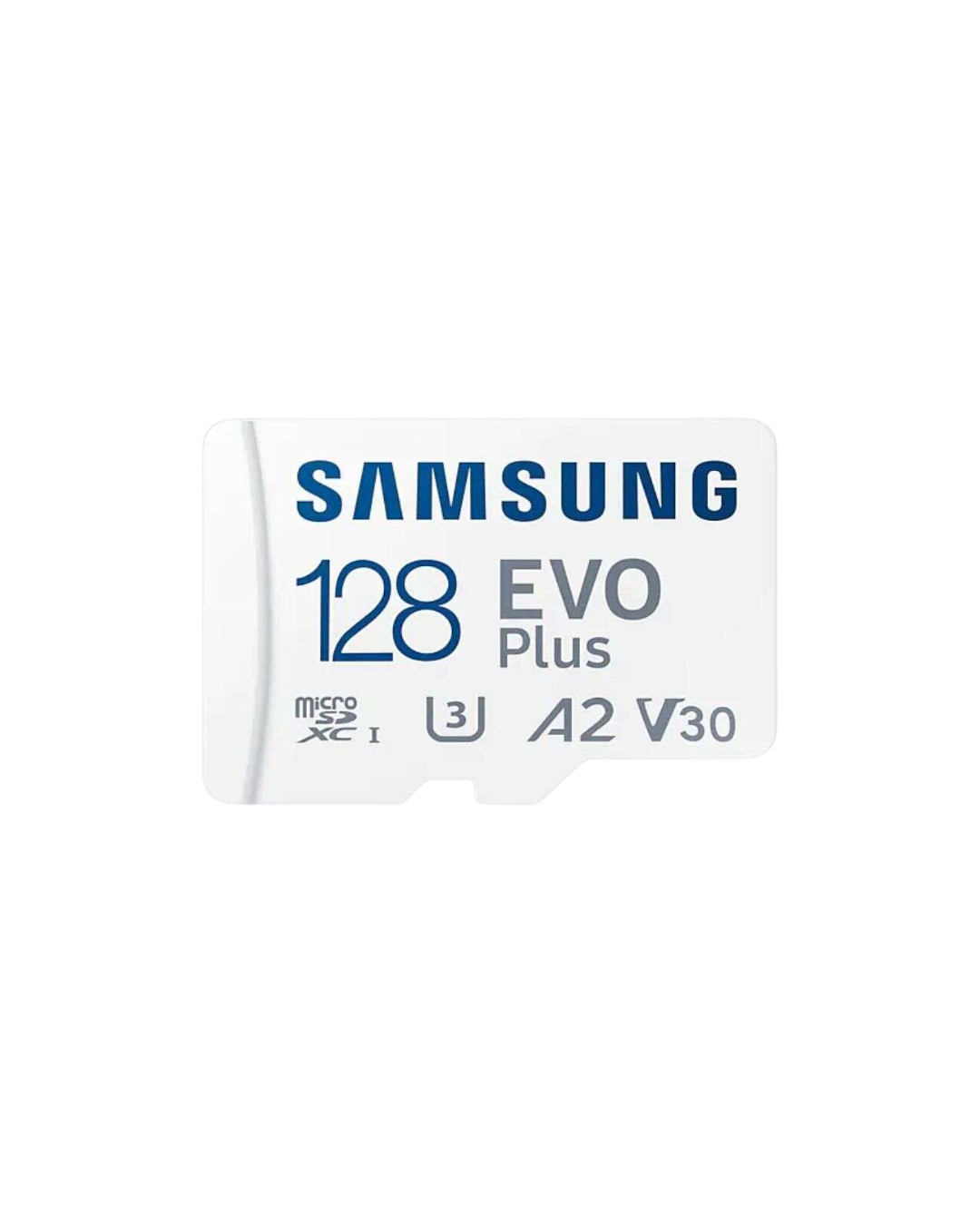 Cartão de memória Samsung EVO Plus Micro SDXC - 128GB UHS-I U3 V30