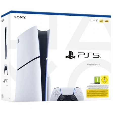 Sony PlayStation 5 Slim Standard 1TB Chassis E — A PS5 Mais Compacta com Leitor de Discos - Bee Store