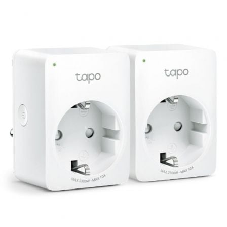 TP - Link Tapo P100 Pack 2 — Tomadas Wi - Fi Inteligentes Mini sem Hub - Bee Store