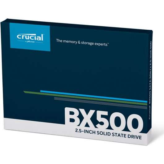 Disco SSD Crucial BX500 - 2TB 2.5" 3D NAND SATA3