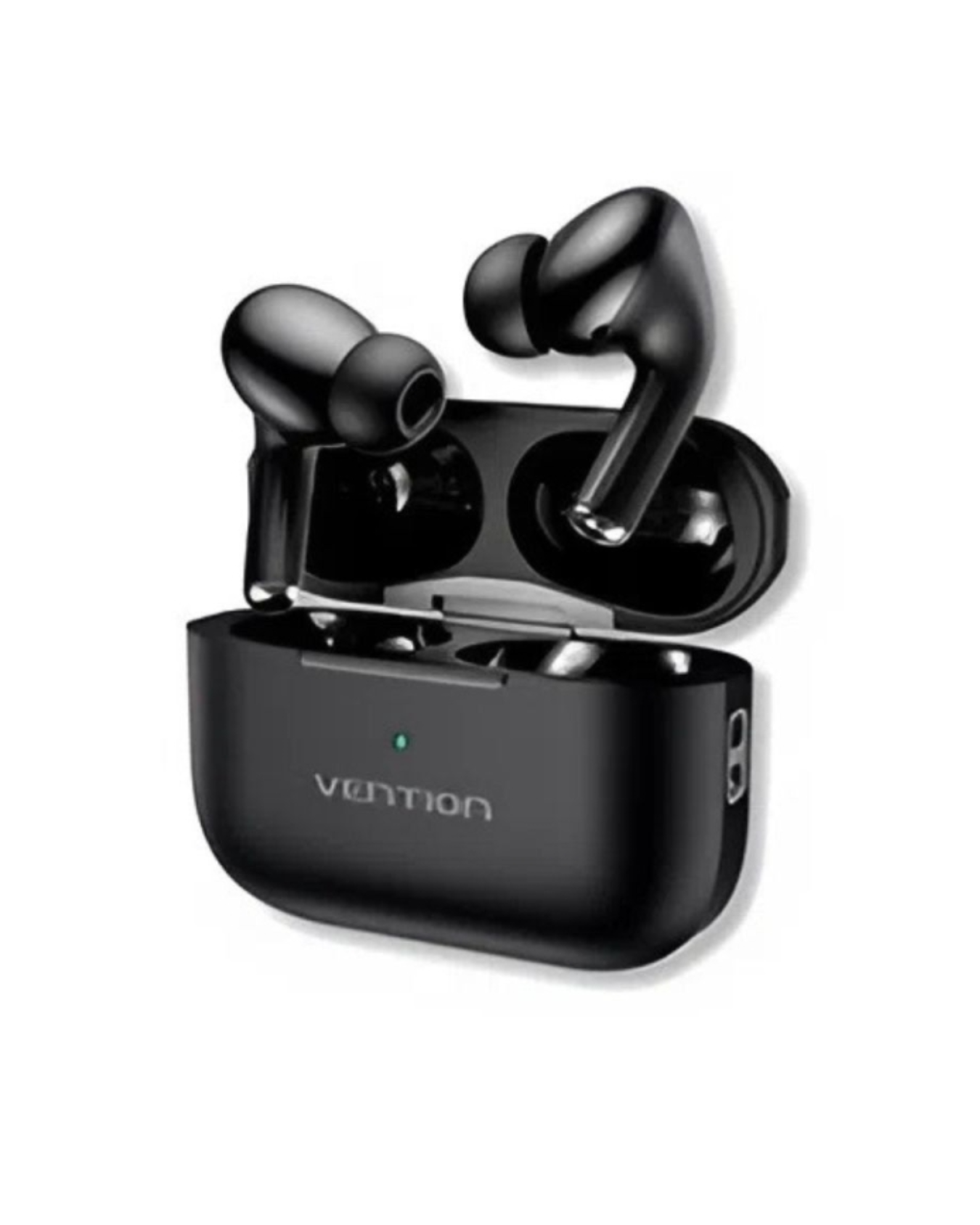Vention ECHO LITE E11 — Auriculares True Wireless Bluetooth 5.4 (SBC/AAC), 6h + Estojo 30h, USB-C, IPX4 (Preto)