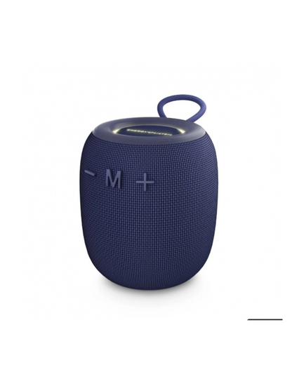 Coluna Bluetooth Bloom — 10 W, BT 5.3, IPX6, TWS, microSD, LED, Mãos-livres (Plástico Reciclado GRS)