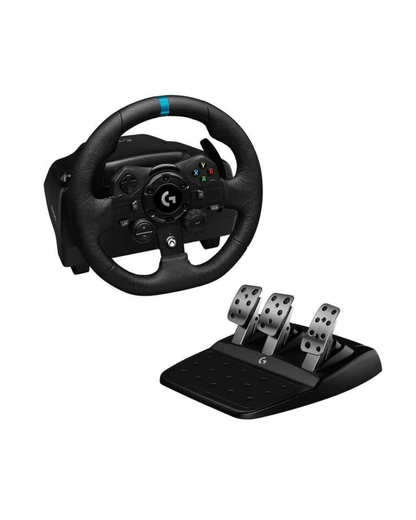 Logitech G923 TrueForce – Volante de Corrida com Tecnologia TrueForce, Pedais e Construção Premium
