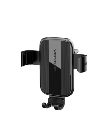 Suporte Automóvel p/ Telemóvel – Fixação Automática por Gravidade, Ventilação de Ar (Preto)
