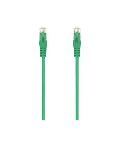 Cabo de Rede CAT.6A UTP 30cm – 100% Cobre – Verde