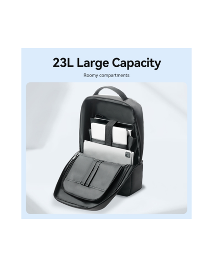 Mochila Vention 23L Portátil 15.6" Oxford Resistente Cinza