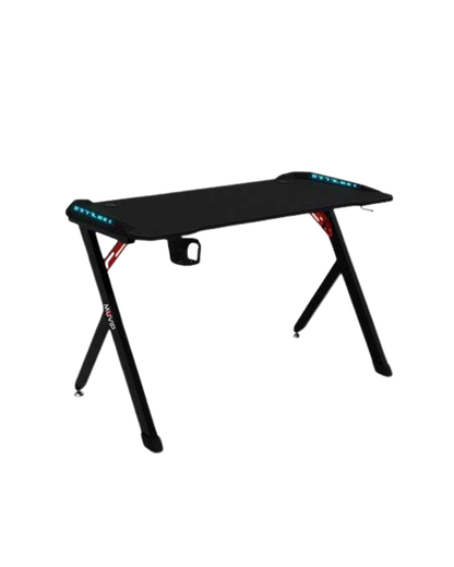 Muvip PRO1200 Mesa Gaming Fibra de Carbono com Luz RGB (120 × 60 cm)