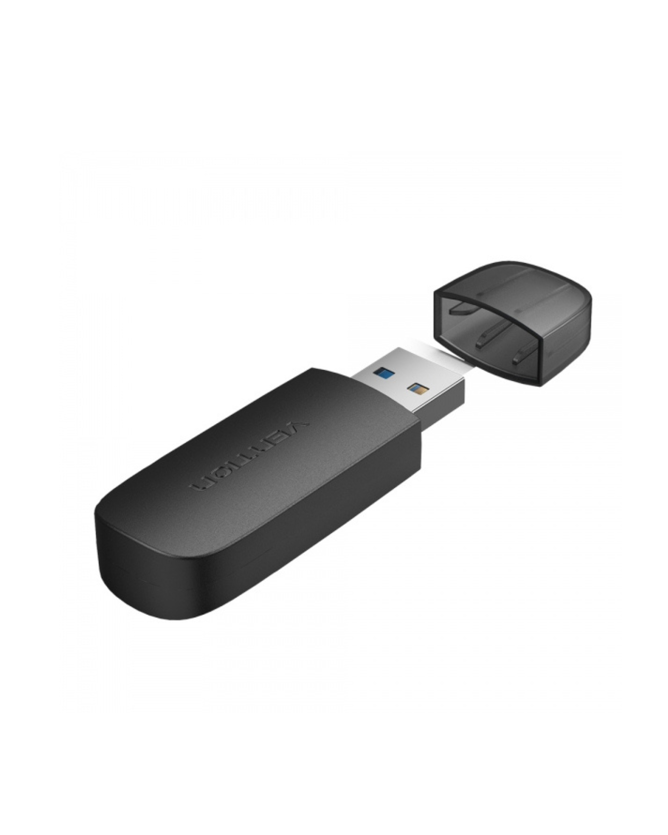 Leitor de Cartões Vention USB 3.0 – SD e MicroSD – Preto