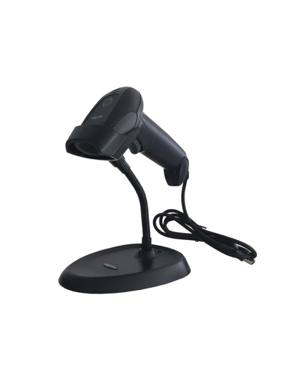 APP LS11AS — Leitor de Código de Barras 1D com Fio (USB), Laser 650 nm, 300 leituras/s, IP52, com Suporte