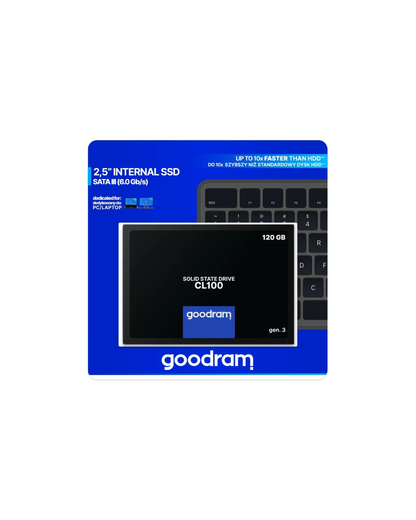 Disco SSD GoodRam CL100 Gen.3 2.5" - 120GB SSD SATA III