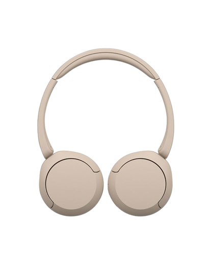 Auscultadores Bluetooth Sony WH CH520C Bege