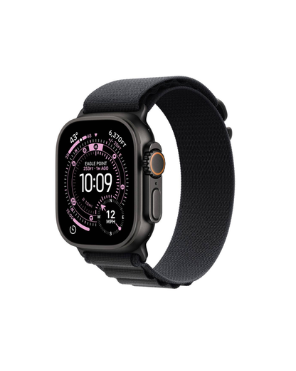 Apple Watch Ultra 3 (2025) 5G 49mm Black Titanium Case with Alpine Loop M - Black