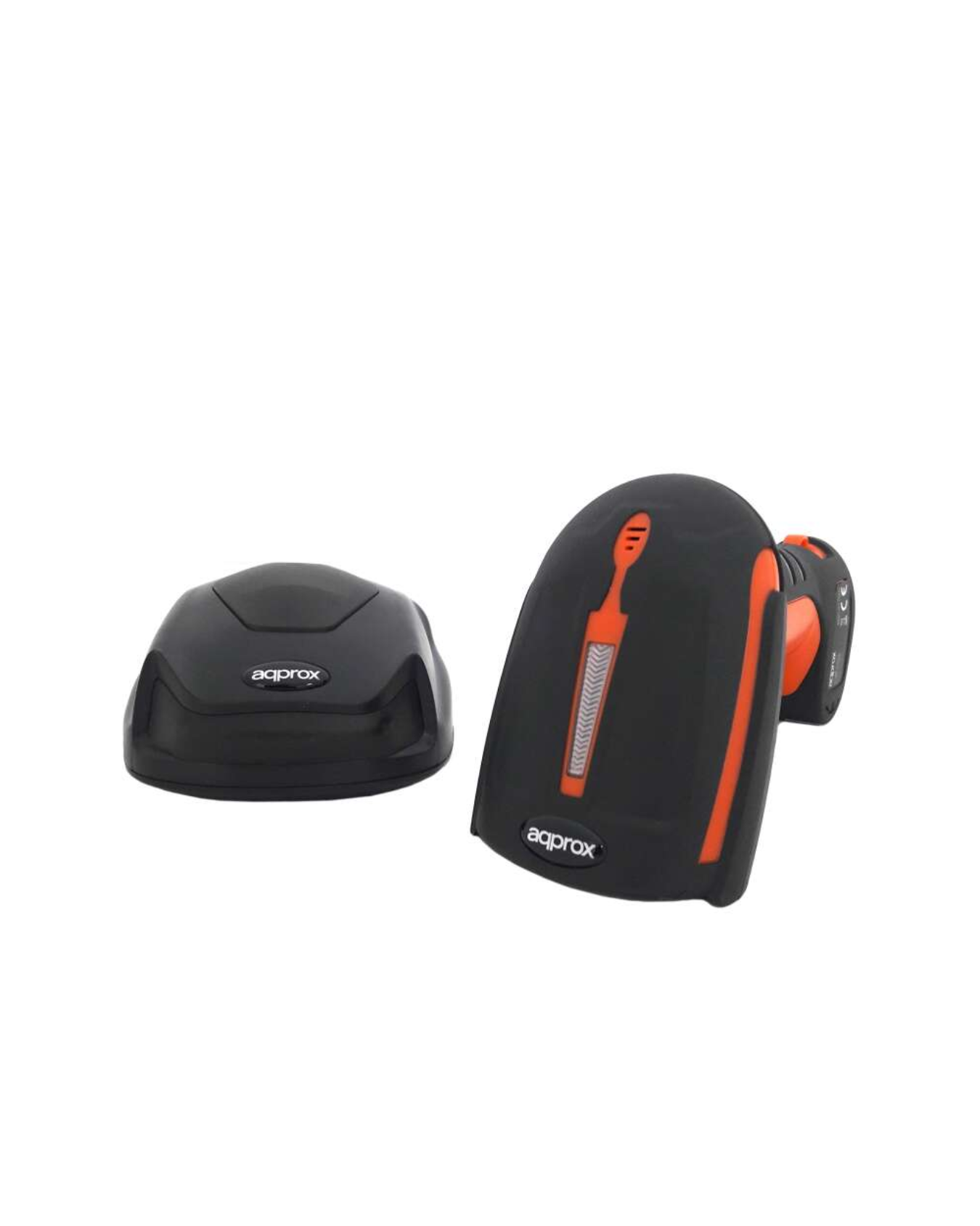 Approx APPLS (EAN 8435099525950) — Leitor de Códigos 1D/2D Sem Fios (Bluetooth 5.1 + RF 2.4 GHz + USB), Imager 1 MP, IP67, Queda 7 m, 12 h de autonomia