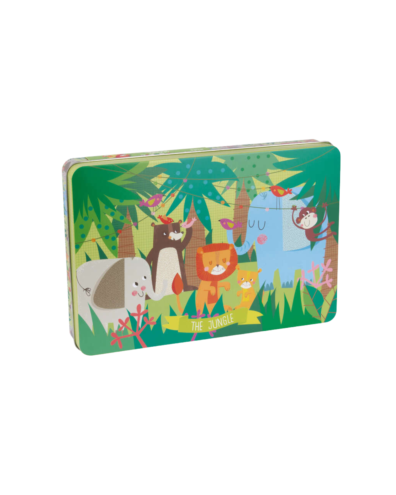 Apli Kids Puzzle Selva 24 Peças com Caixa Metálica