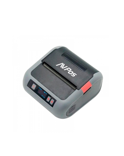 AVPos MLP900W — Impressora Térmica Portátil Wi-Fi + USB, 203 DPI, 70 mm/s, OLED 0,96", 72 mm largura útil, Bateria 2500 mAh