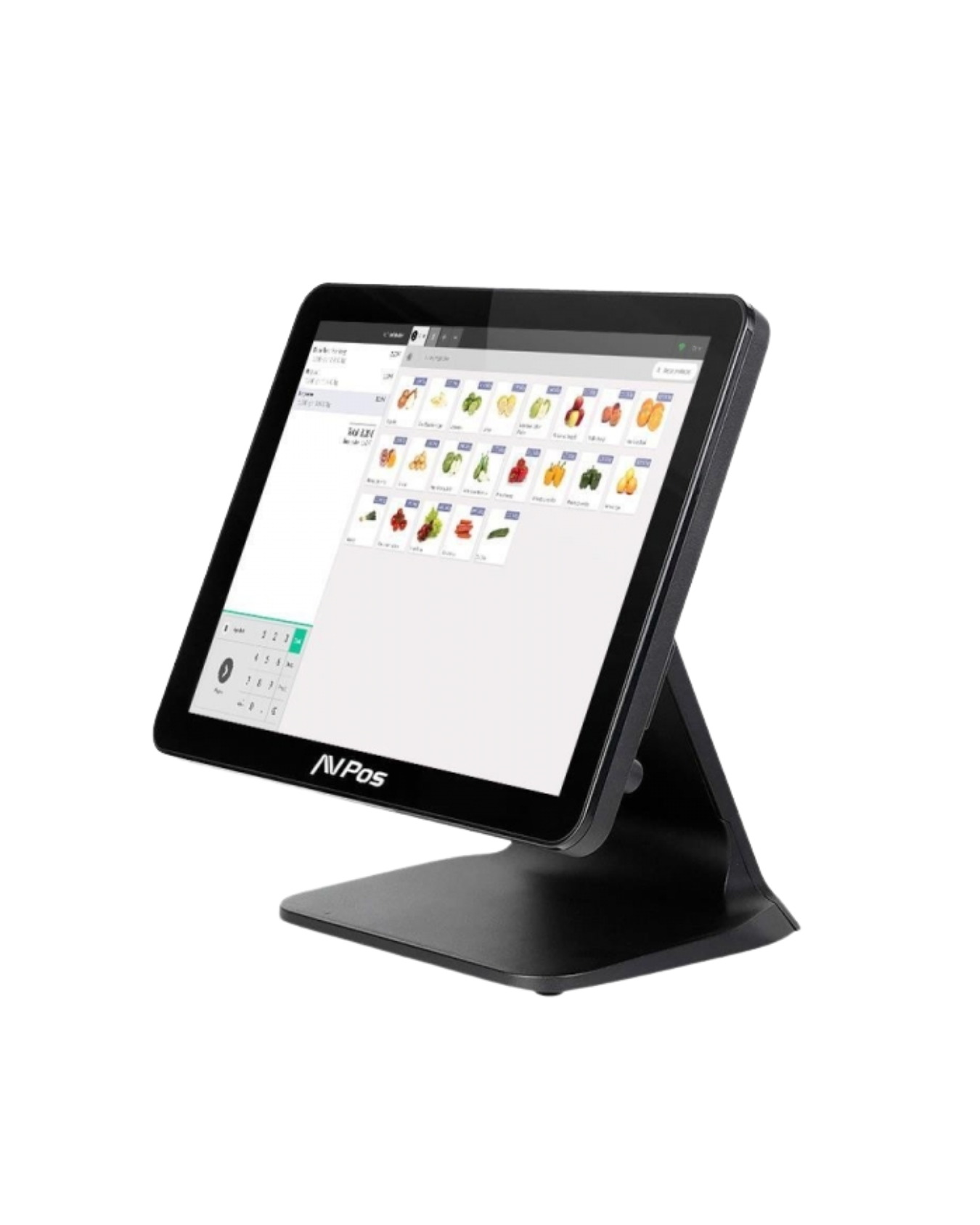 POS All-in-One 15″ (Intel N100, 8GB, 128GB SSD) com pé em alumínio e 3 anos de garantia