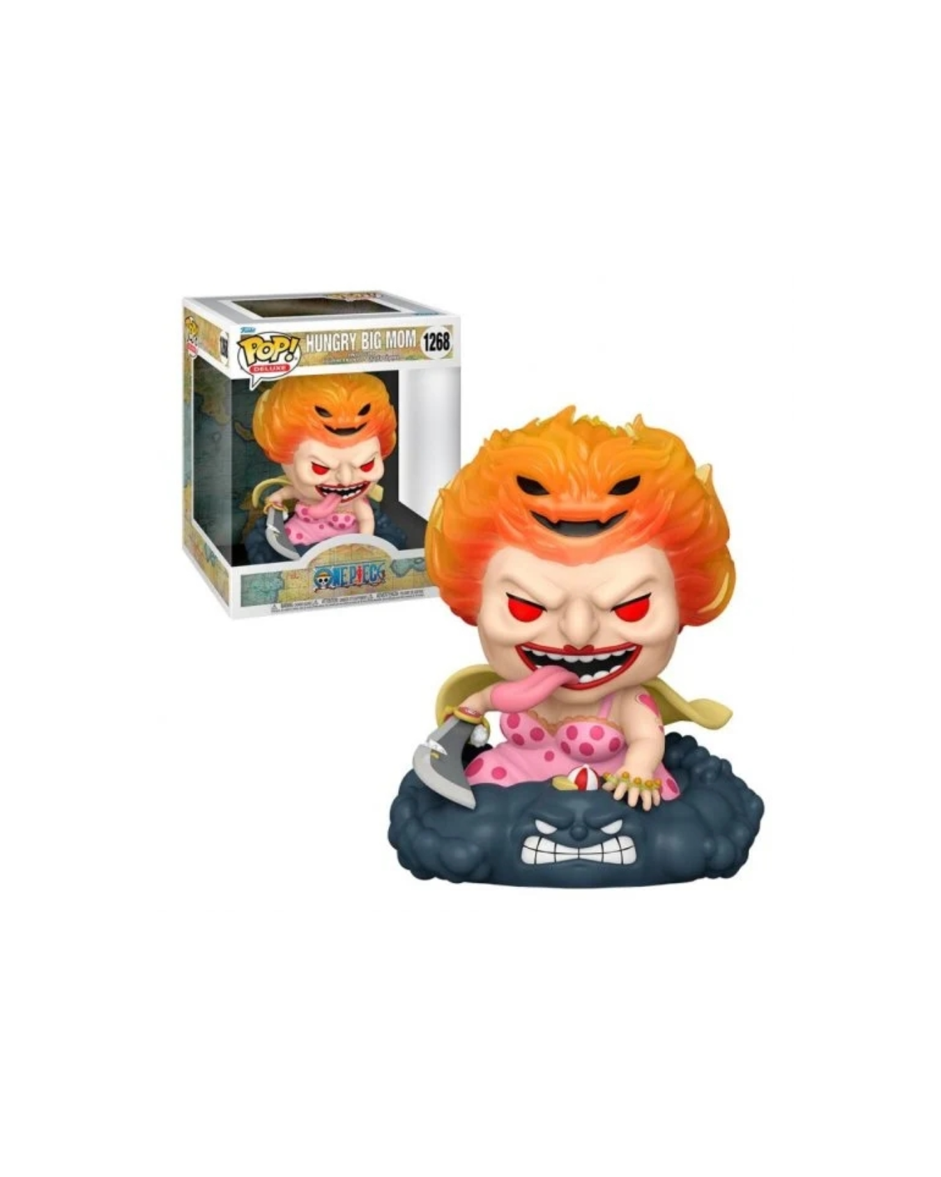 Funko Pop! Deluxe One Piece – Hungry Big Mom (15 cm, Vinil)
