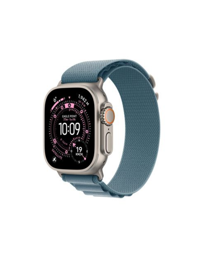 Apple Watch Ultra 3 (2025) 5G 49mm Natural Titanium Case with Alpine Loop M - Light Blue